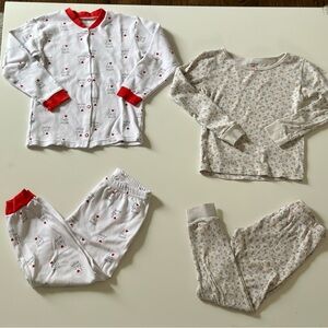 Bundle of 2 pajamas girls size 6